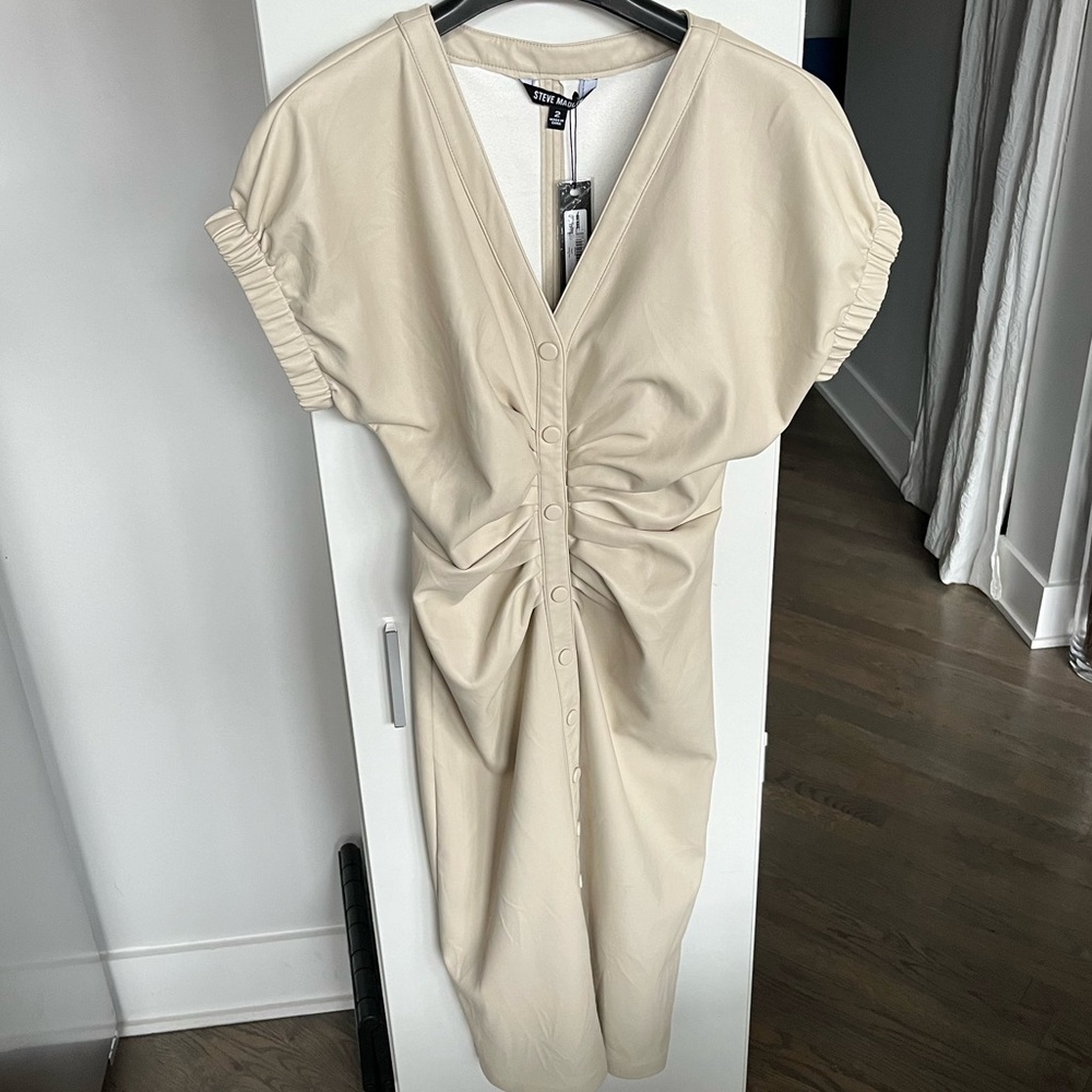 NWT. Steve Madden Arin Dress in Bone - Picture 9 of 9